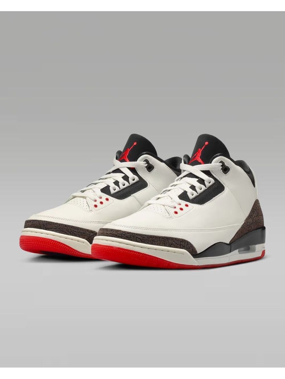 Jordan Retro 3 World's Best Dad (Sail Black/University Red) in 7Y